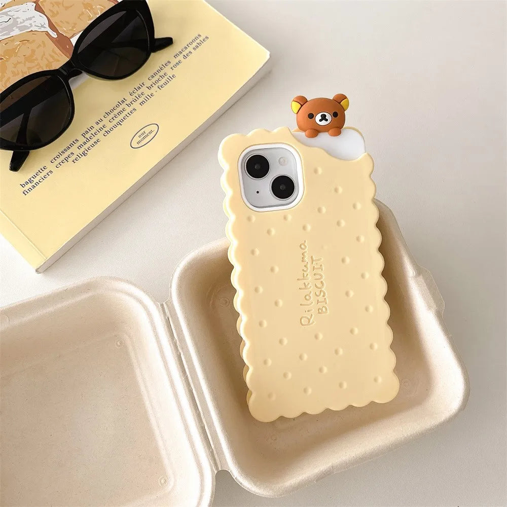 Biscuit Bear Rilakkuma iPhone Case