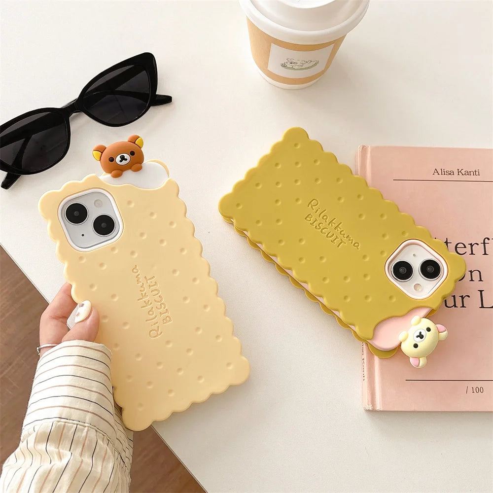 Biscuit Bear Rilakkuma iPhone Case