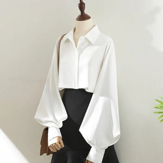Lantern Sleeve Blouse