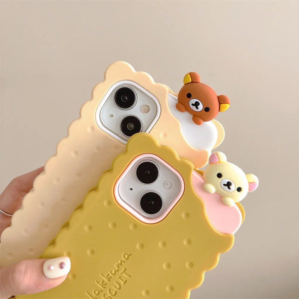 Biscuit Bear Rilakkuma iPhone Case