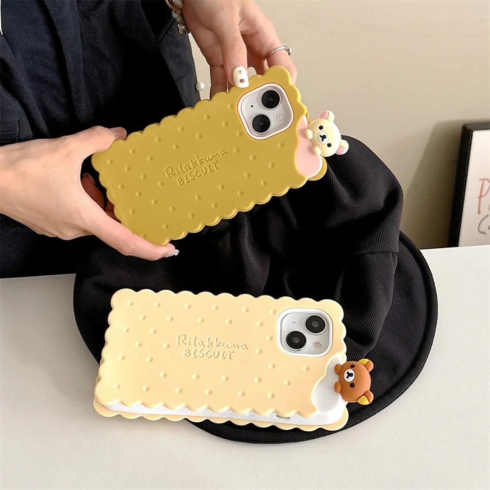 Biscuit Bear Rilakkuma iPhone Case