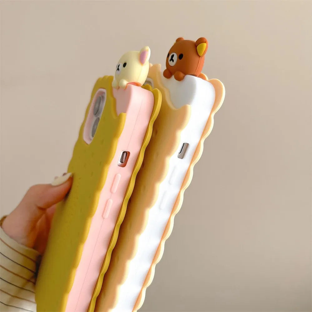 Biscuit Bear Rilakkuma iPhone Case