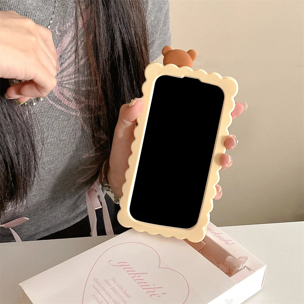 Biscuit Bear Rilakkuma iPhone Case